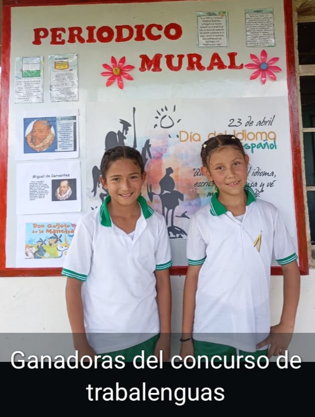 Celebración del día del Idioma y del libro en la I