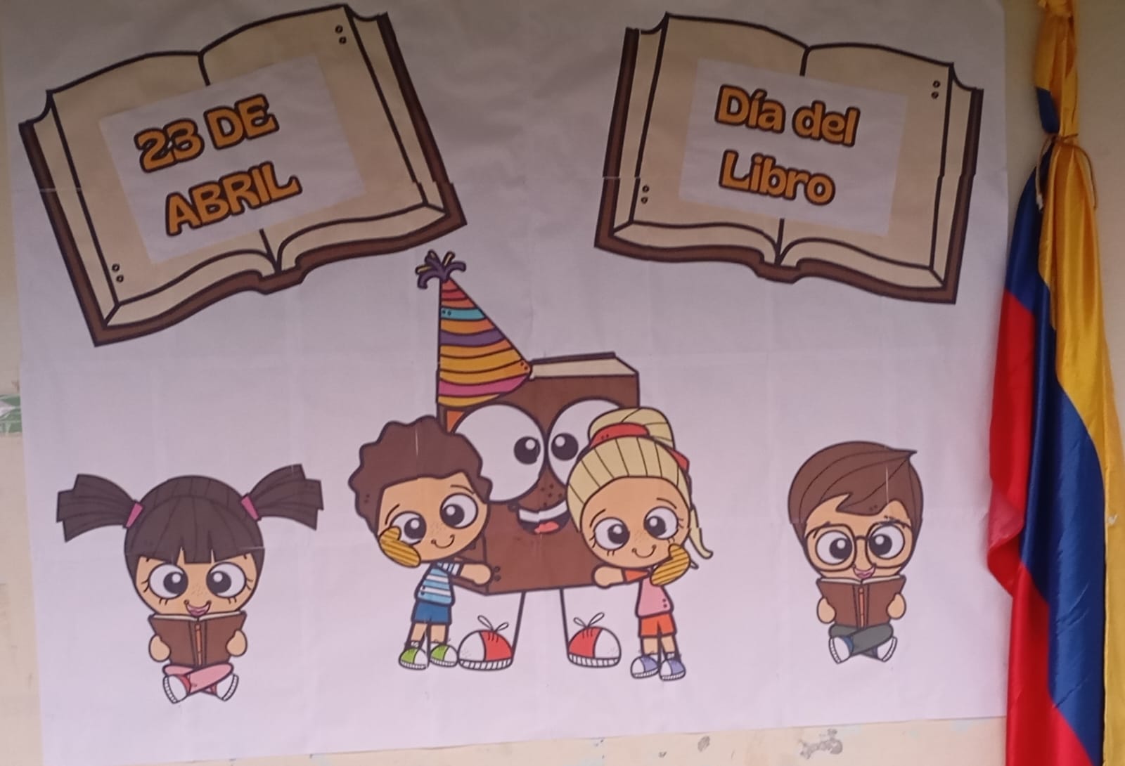 Celebración del día del Idioma y del libro en la I