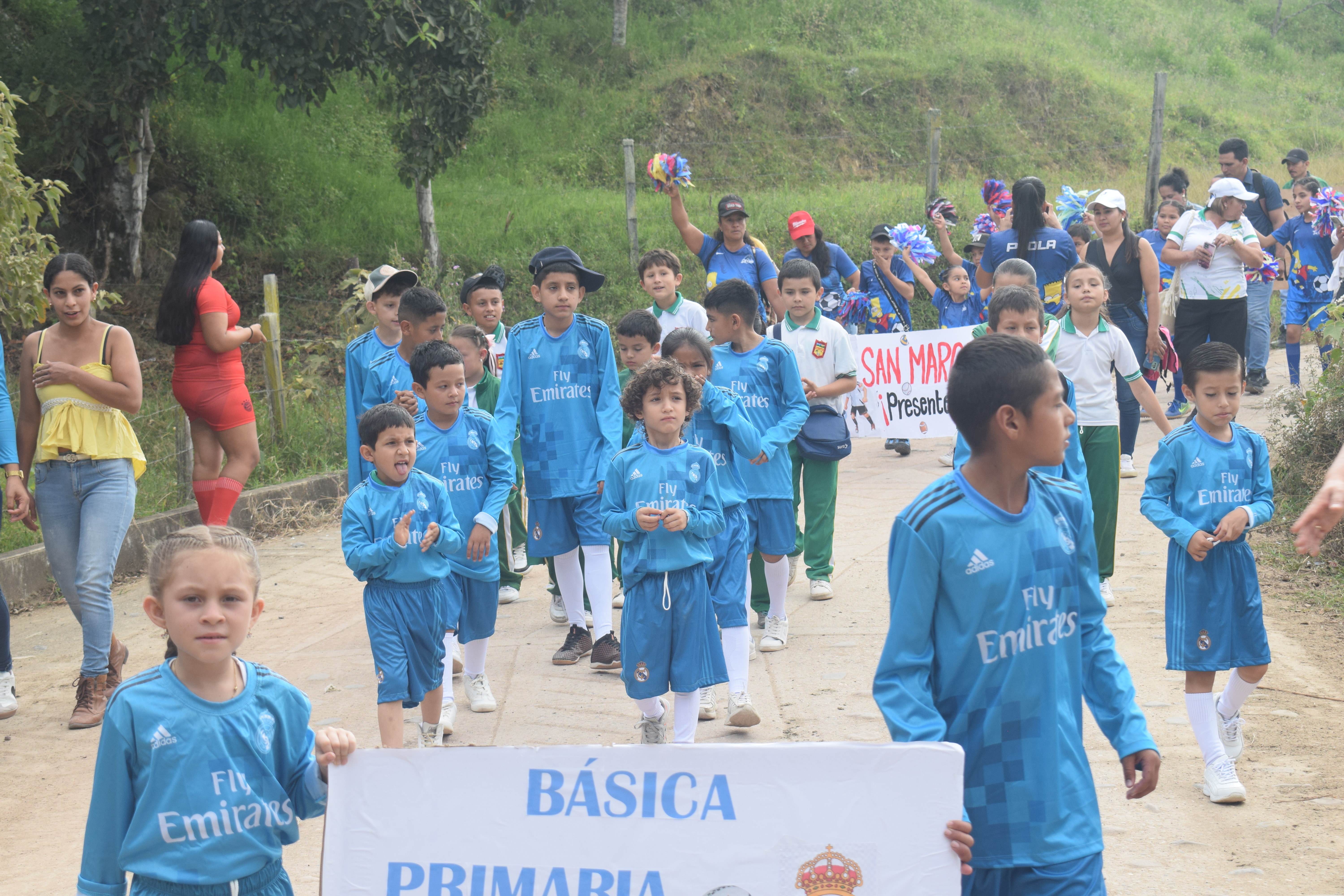 Inauguración juegos intercalases 