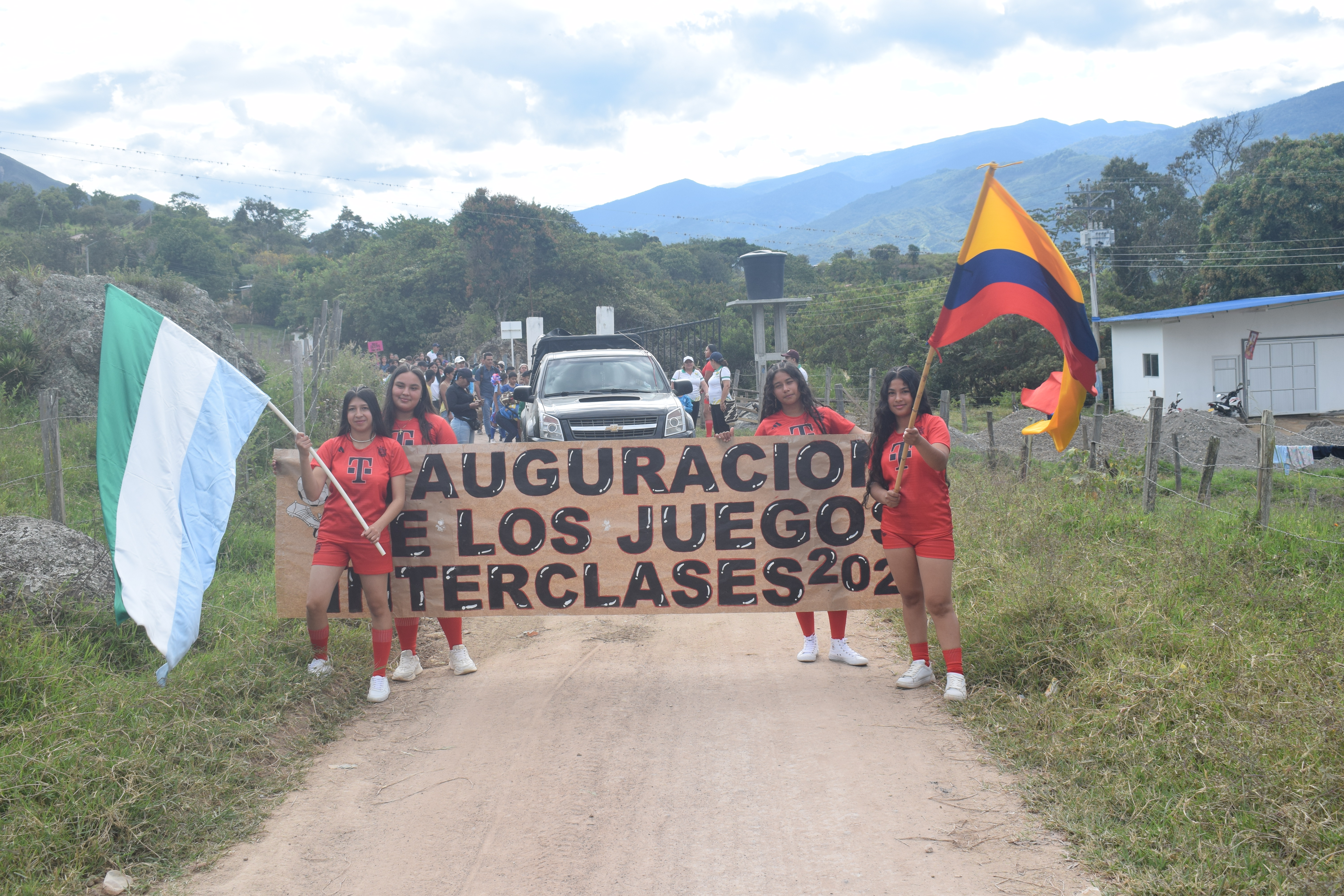 Inauguración juegos intercalases 